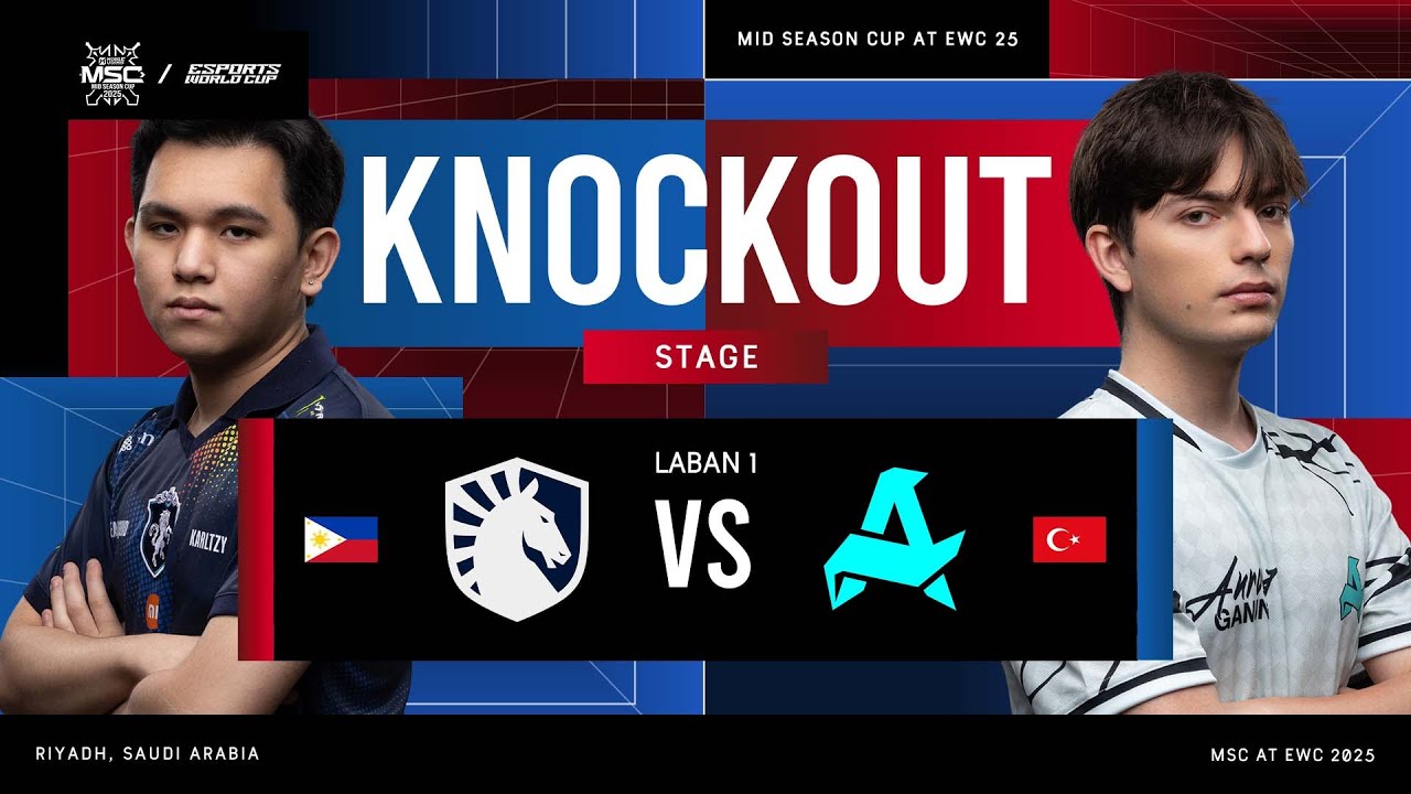 Team Liquid vs Aurora | ARAW 6 | MSC sa EWC 25  | Knockout Stage