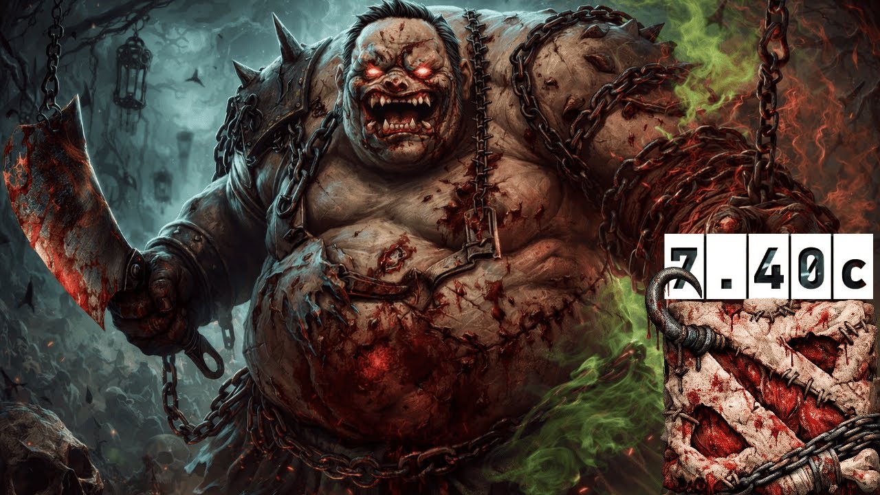Классикал Support Pudge Turbo Dota 7.40c