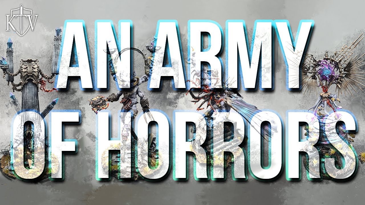KITBASHED NIGHTMARE Sons of Behemat (kind of) -  Army Showcase!