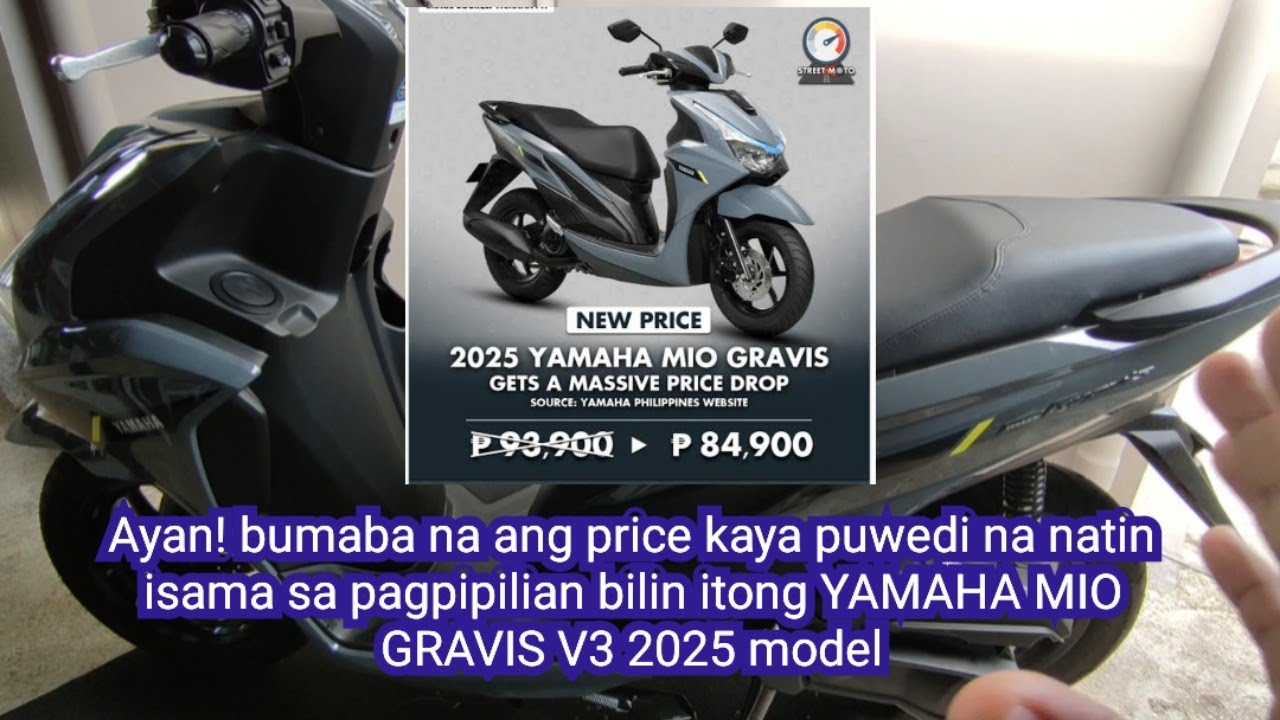 YAMAHA MIO GRAVIS V3 2025 model REVIEW 