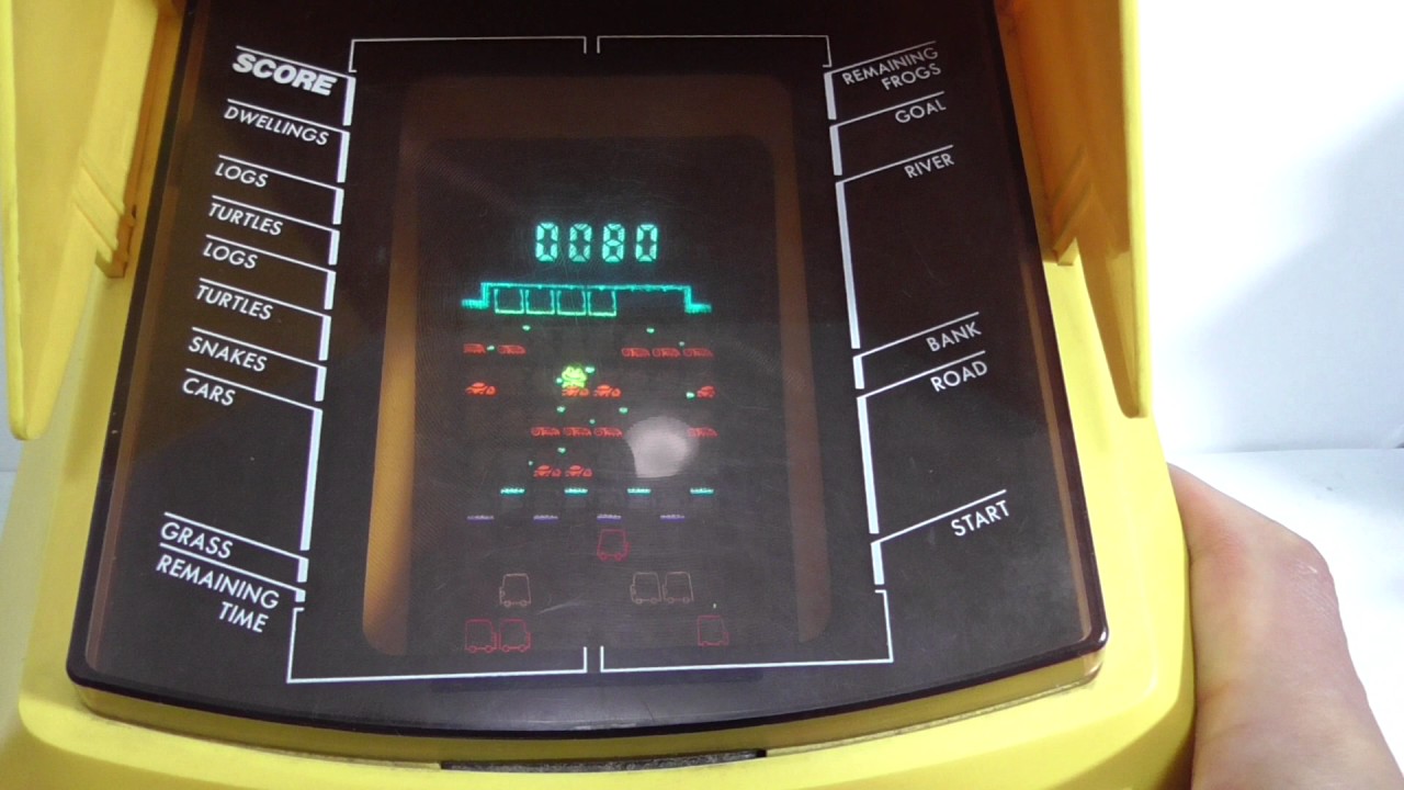 18177 Gakken FL LSI Tabletop Game Frogger 1981