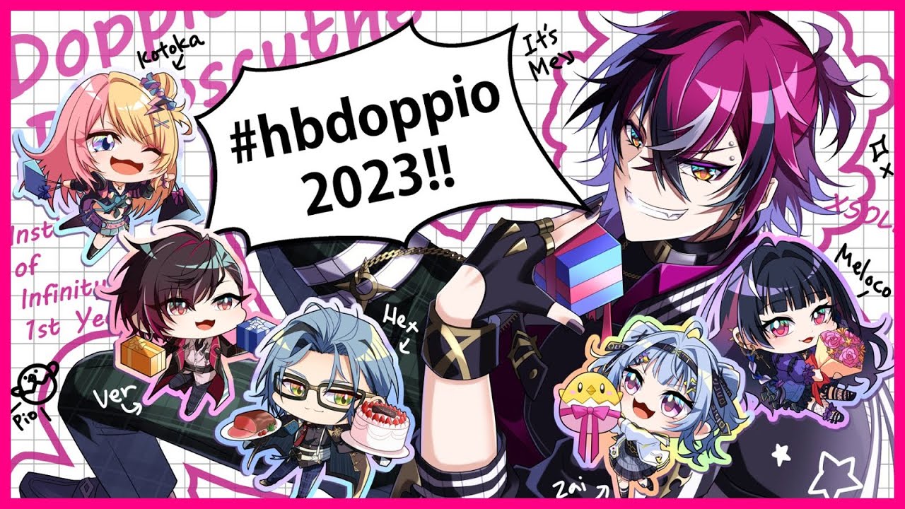 THE D-BIRTHDAY IS REALIZED!【NIJISANJI EN | Doppio Dropscythe】