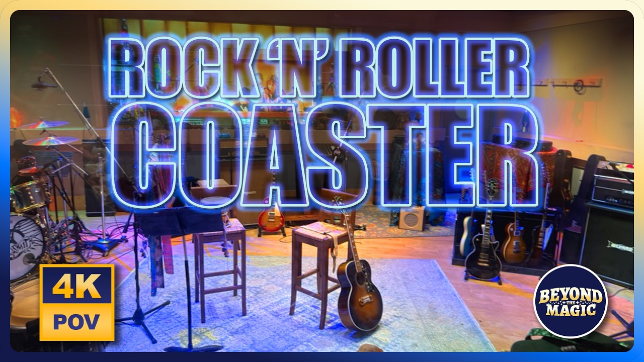 Rock ‘n’ Roller Coaster Starring Aerosmith Ride POV
