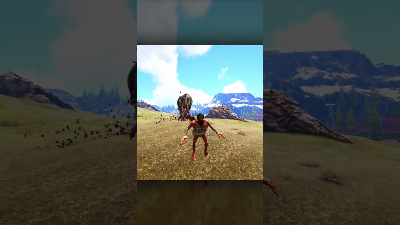 what is this giganotosaurus doing here?! 