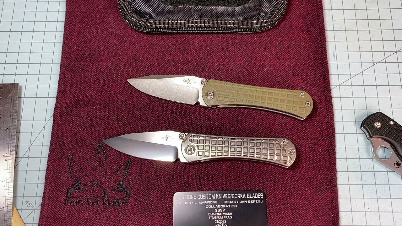 Marfione/ Borka Blades SBSP Diamond washed