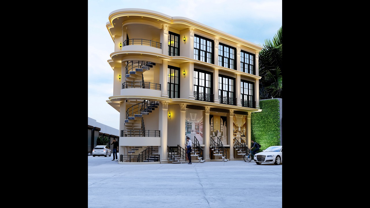Neo Classical Plaza Design
