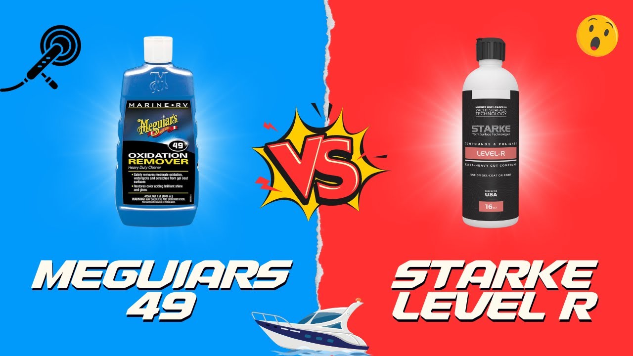 Meguiars 49 Oxidation Remover против Starke Level R | Какой состав лучше?