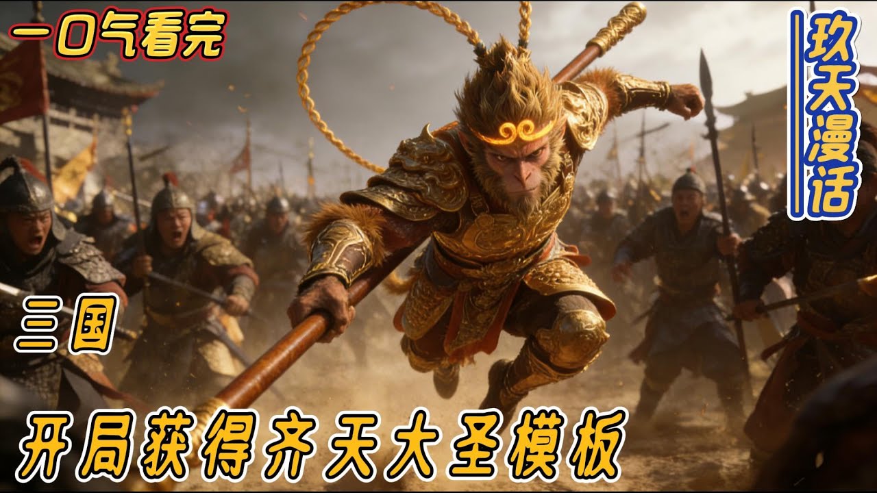 【完结文】绝世兵王意外穿越成为了汉灵帝的弟弟刘胜。开局获得齐天大圣模板。【叮，恭喜宿主获得齐天大圣.孙悟空模板】黄巾之乱，他以一敌万。董卓入京，他一人横扫西凉10万大军#三国志 #穿越 #穿越文#系统