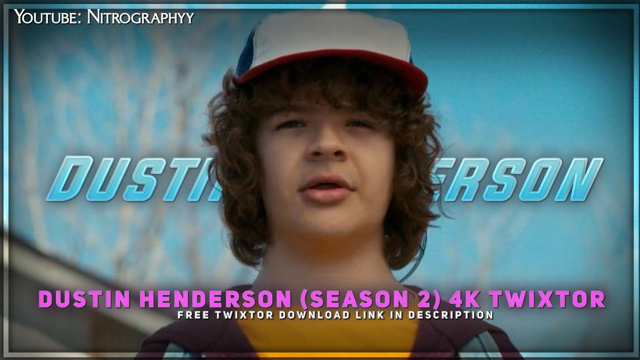 Dustin Henderson 4K Twixtor | Strange things | The Brain of Hawkins | Slo-mo Clips | ⬇️ Link Below. 