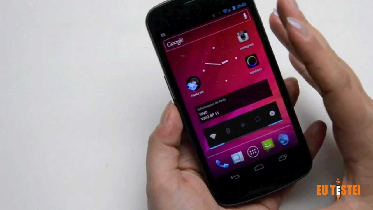 Smartphone Samsung Galaxy X GT-I9250 - Resenha Brasil