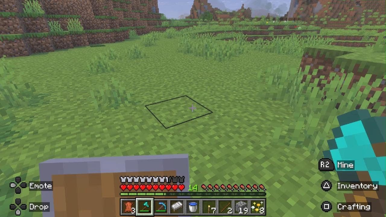 Just playing Minecraft