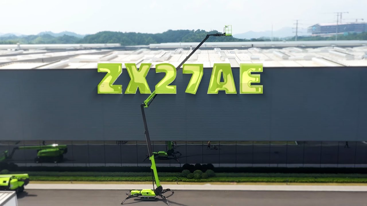 Zoomlion ZX27AE 27m Spider Boom Lift by Nationwide Machnery Group