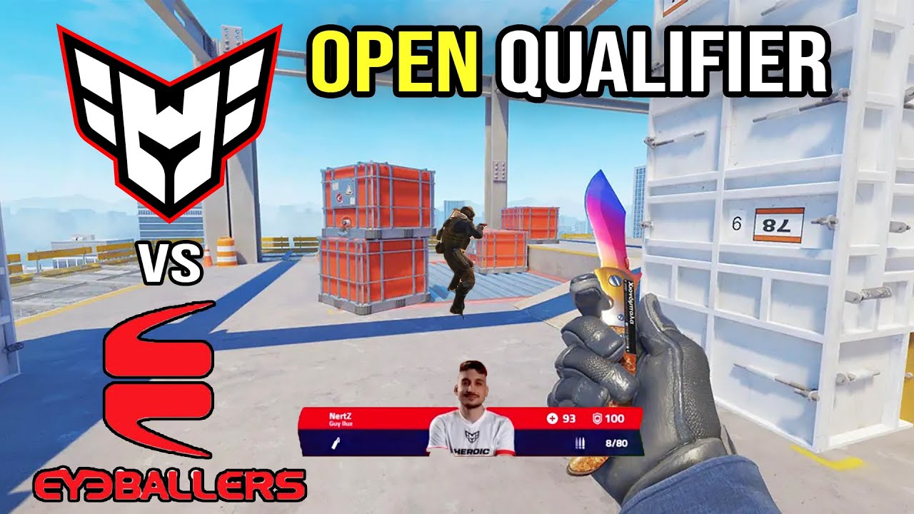 OPEN QUALIFIER - Eyeballers Vs Heroic - HIGHLIGHTS | CS2