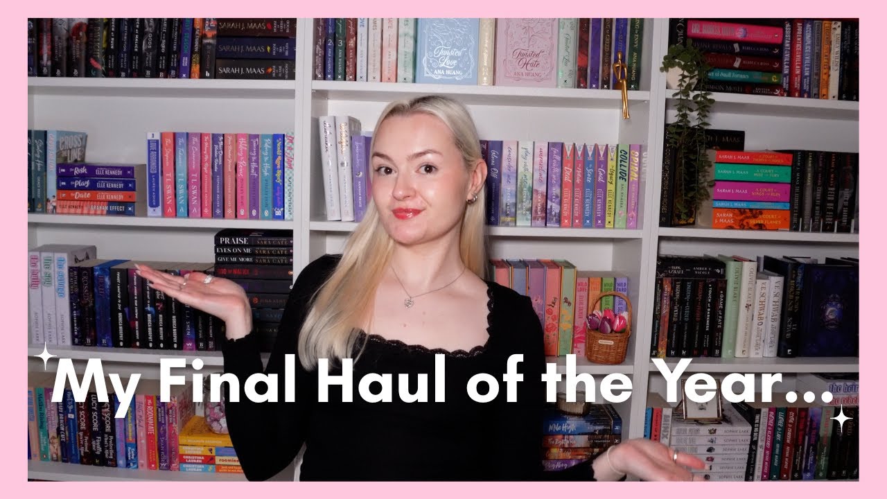 My final book haul of the year! | 20+ books 📚✨