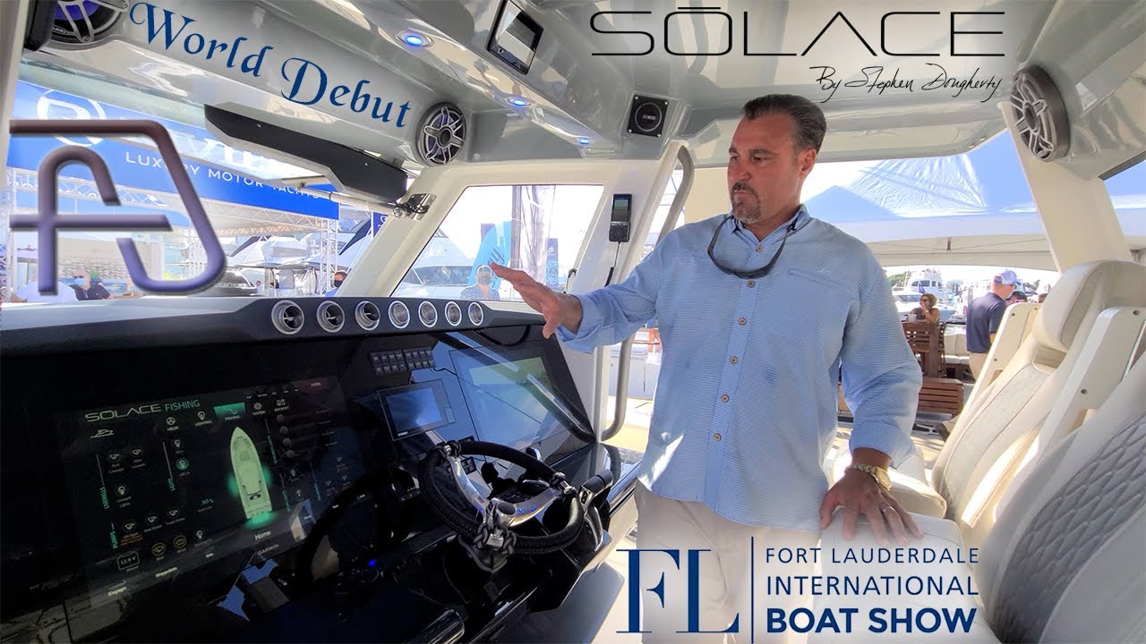 Лодки SŌLACE &mdash; мировой дебют Solace 41CS и 345 моделей на выставке FLIBS 2020