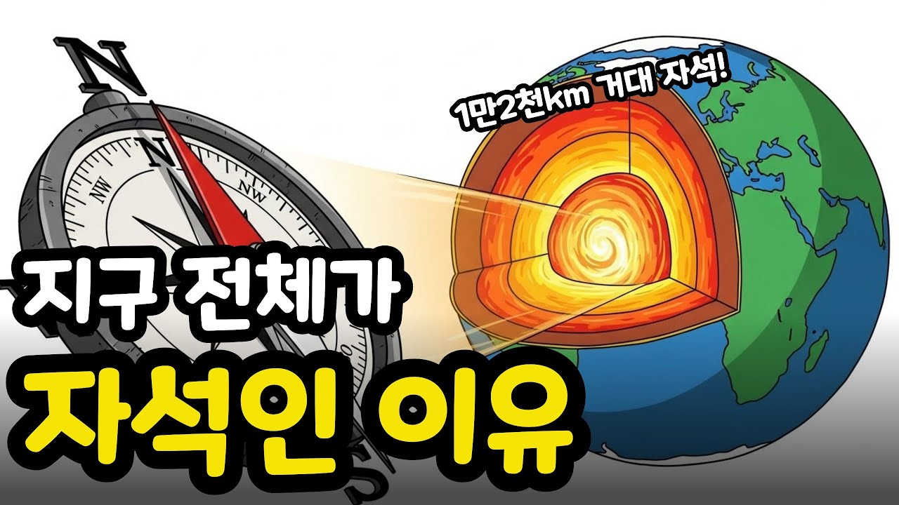 자석은 도대체 무엇이길래 1만2천km의 지구 전체를 지배하는가?