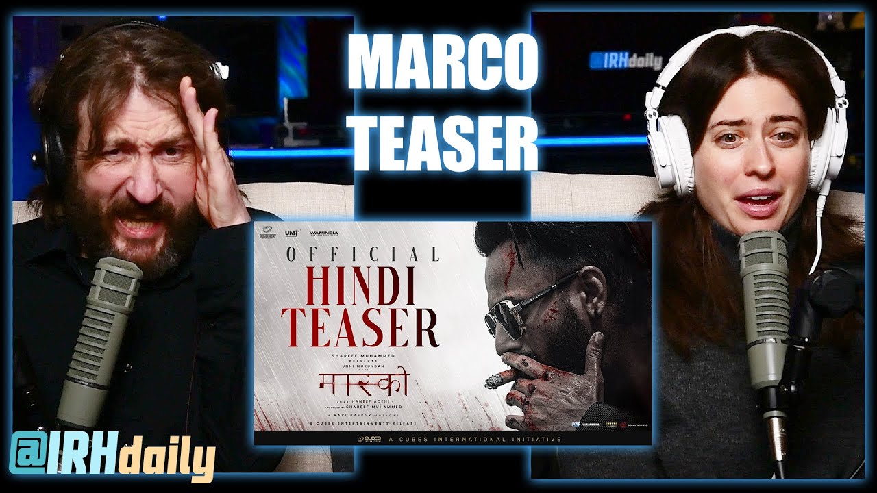 Marco Teaser (Hindi) | Unni Mukundan | Shareef Muhammed | irh daily REACTION!