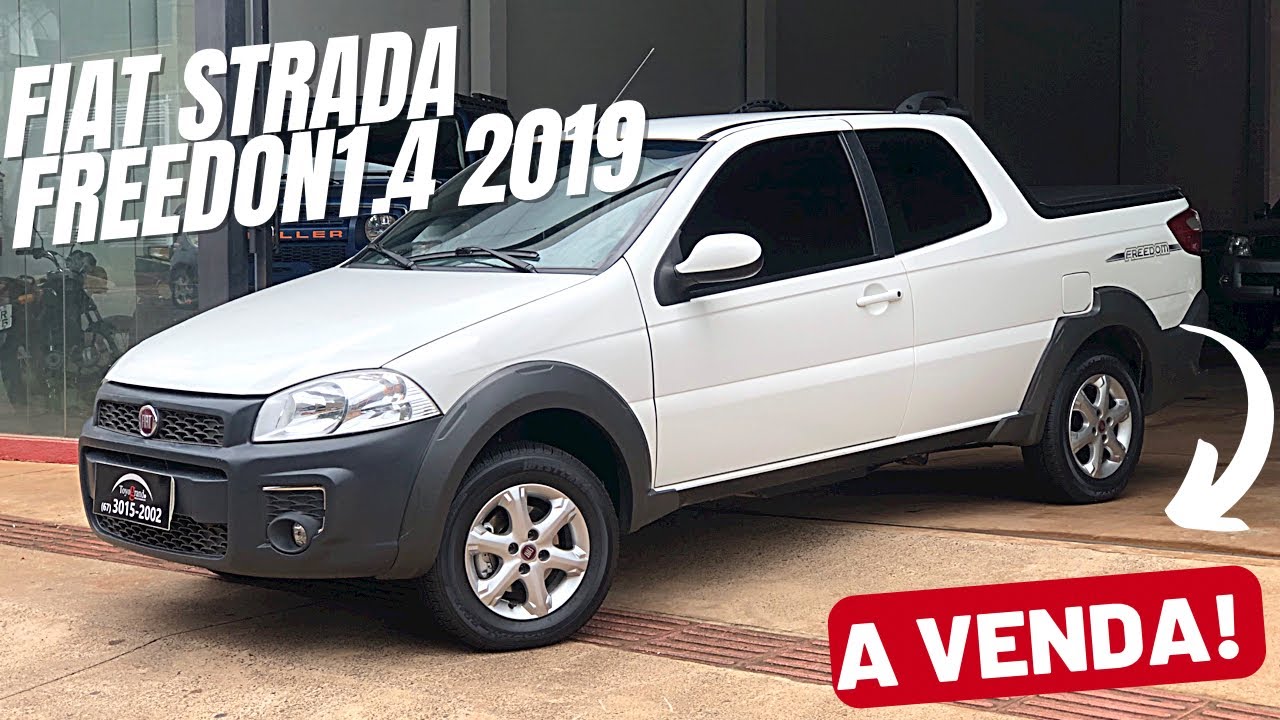 FIAT STRADA FREEDDON 1.4 3 PORTAS 2019 A VENDA! 