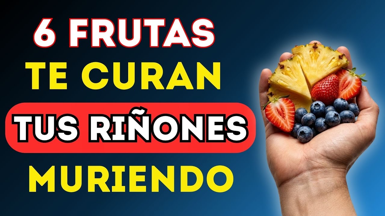 CREATININA ALTA: 6 Frutas que PROTEGEN tus RIÑONES (Mejor Comerlas Por la Noche)