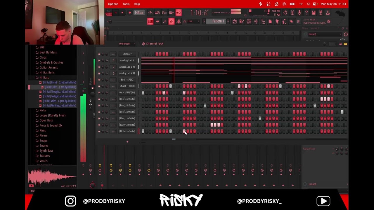[STREAM 001] Making Beats Live in FL Studio