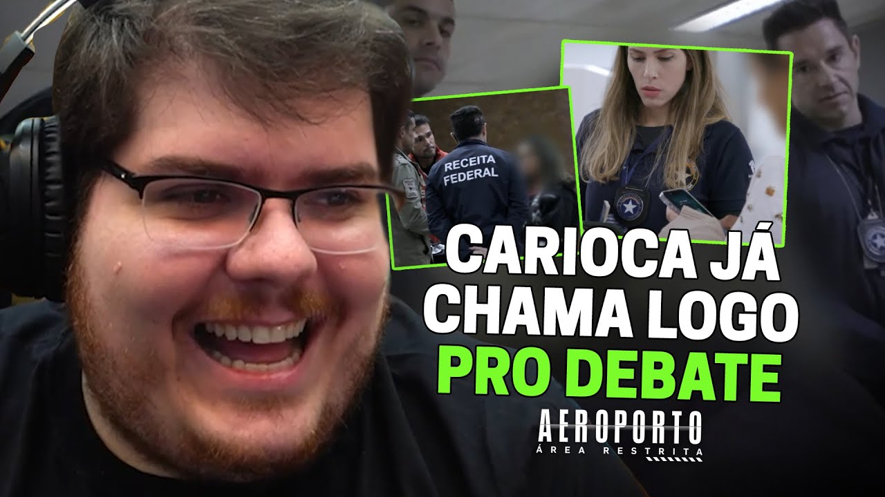 CASIMIRO REAGE: AEROPORTO - &Eacute; PARA USO OU PARA TRABALHO? | Cortes do Casimito