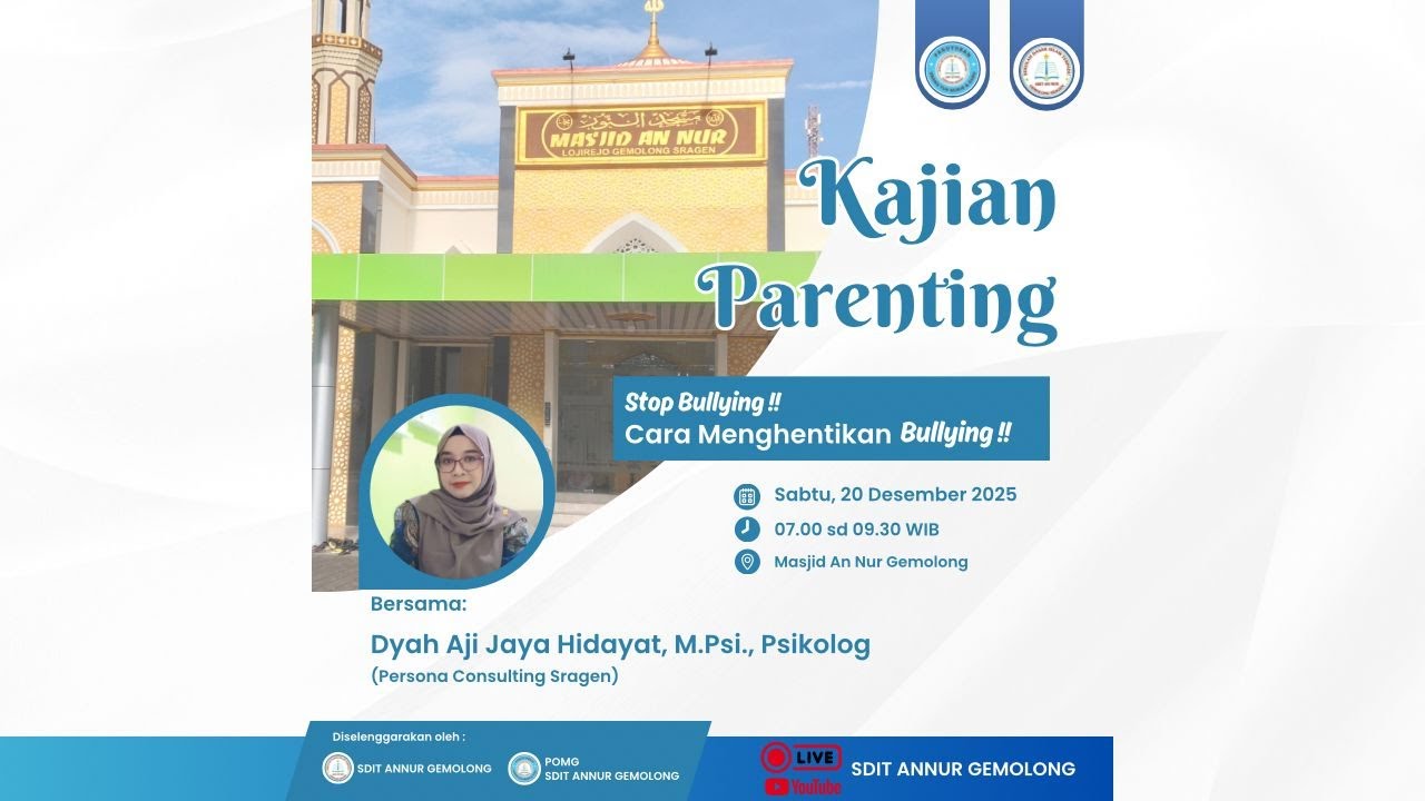 SEMINAR PARENTING CARA MENGHENTIKAN BULLYING