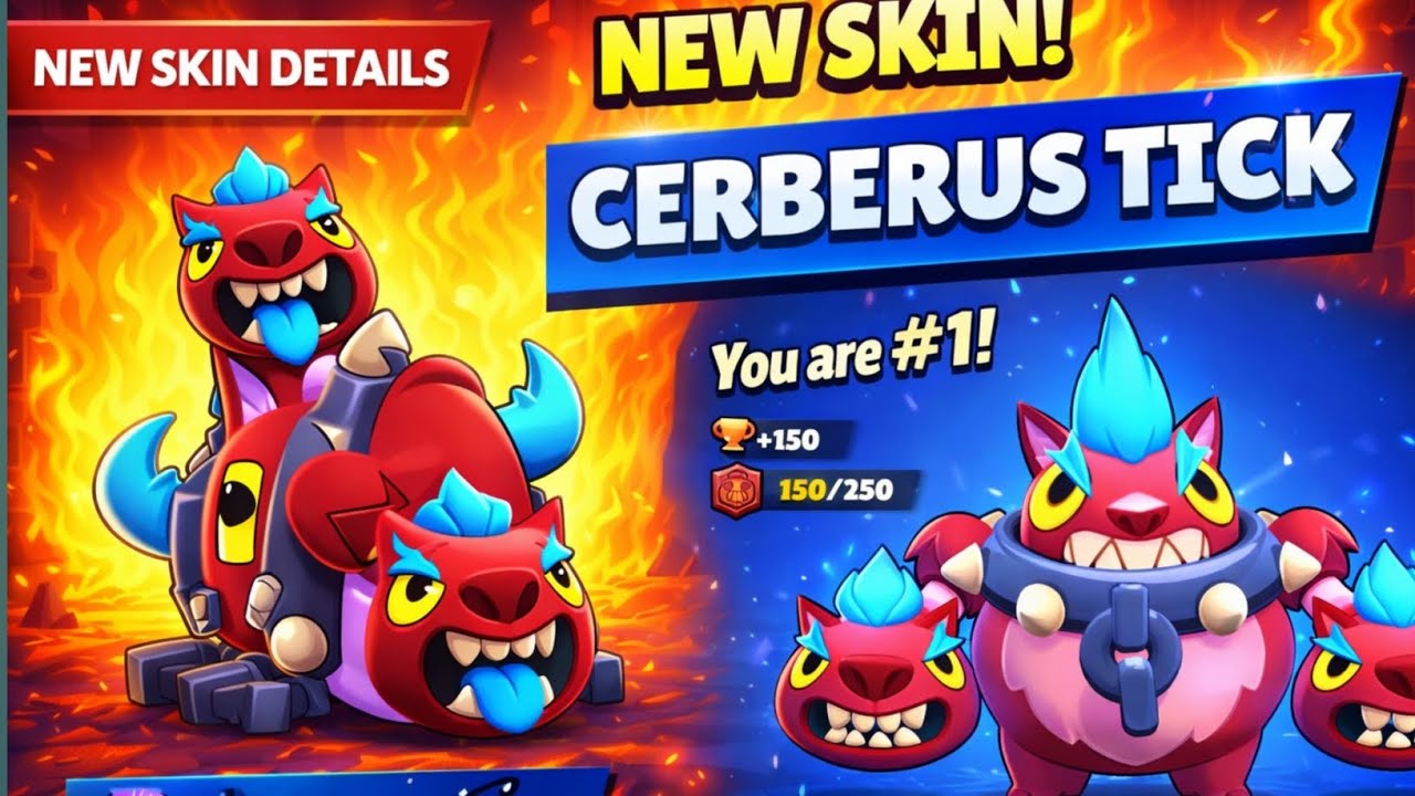 NEW CERBERUS TICK SKIN 🔥 Full Details & Gameplay! 
