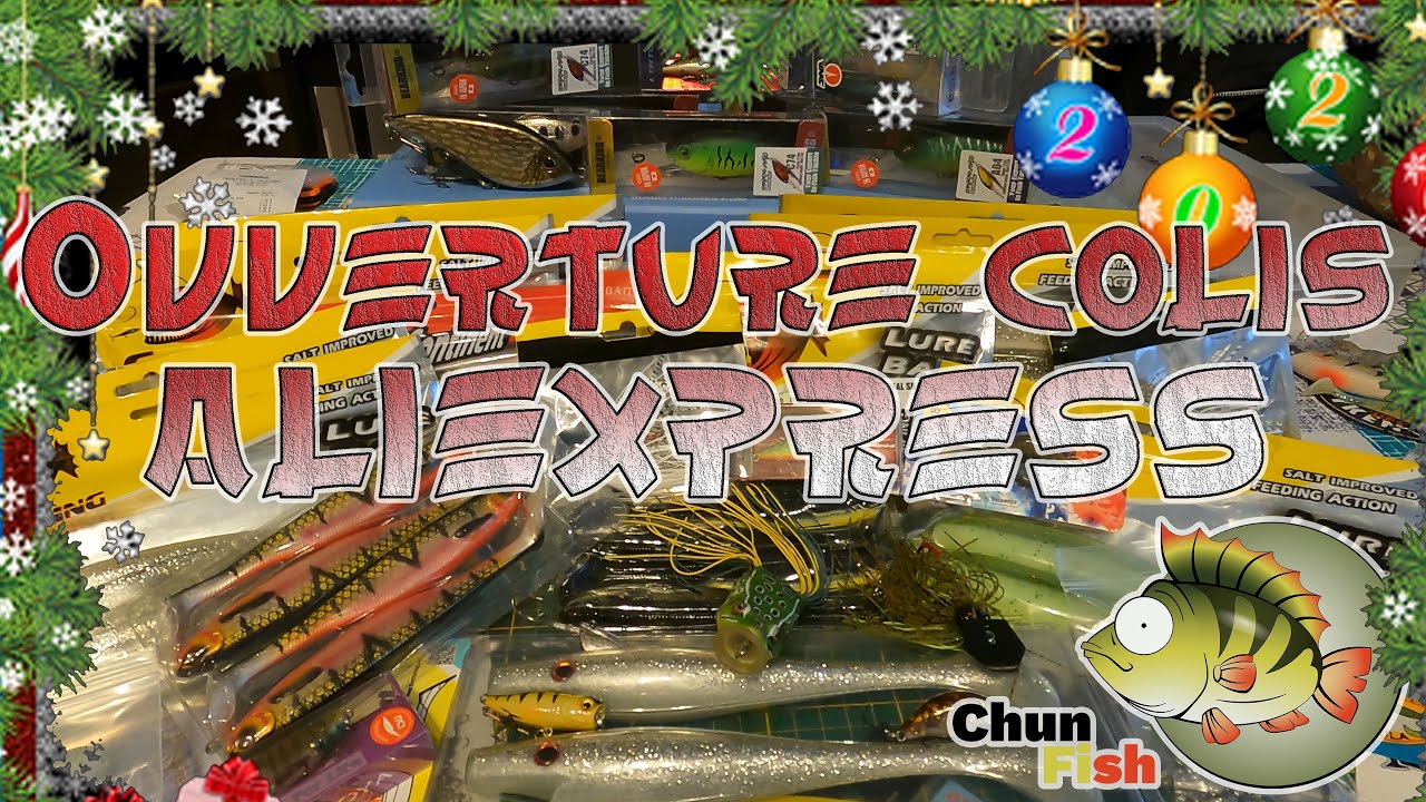 📦Unboxing Leurre Aliexpress : Plein de leurre pour 💰120€