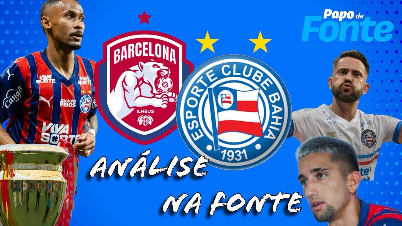 🔥 ANÁLISE NA FONTE | BAHIA 5 x 1 BARCELONA-BA: PÓS-JOGO E ESTREIA DE KIKE OLIVEIRA ⚽