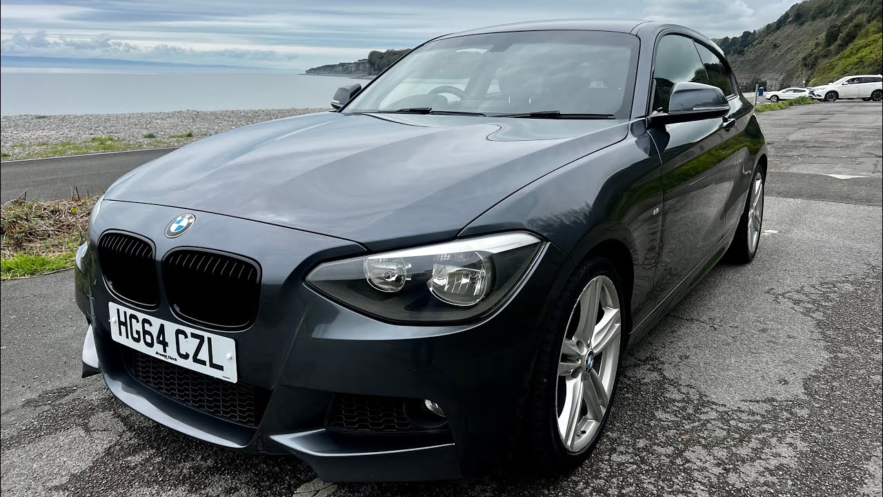 BMW 116i M-Sport 2014 года, 3-дверный. Этот 1,6-литровый бензиновый двигатель первой серии с турб...