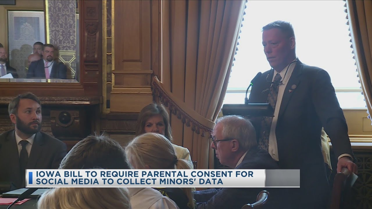 IA Bill to Require Parental Consent for Social Media for Minors, 5am, 4-11-23