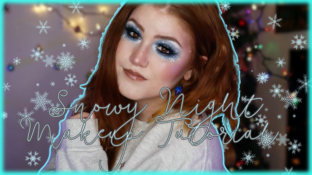 Snowy Night Makeup Tutorial | 25 Days of Christmas