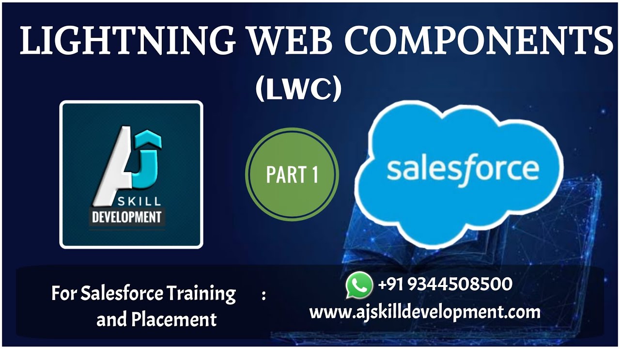 LWC Lightning Web Components Live Session Part 1 | AJ Skill Development