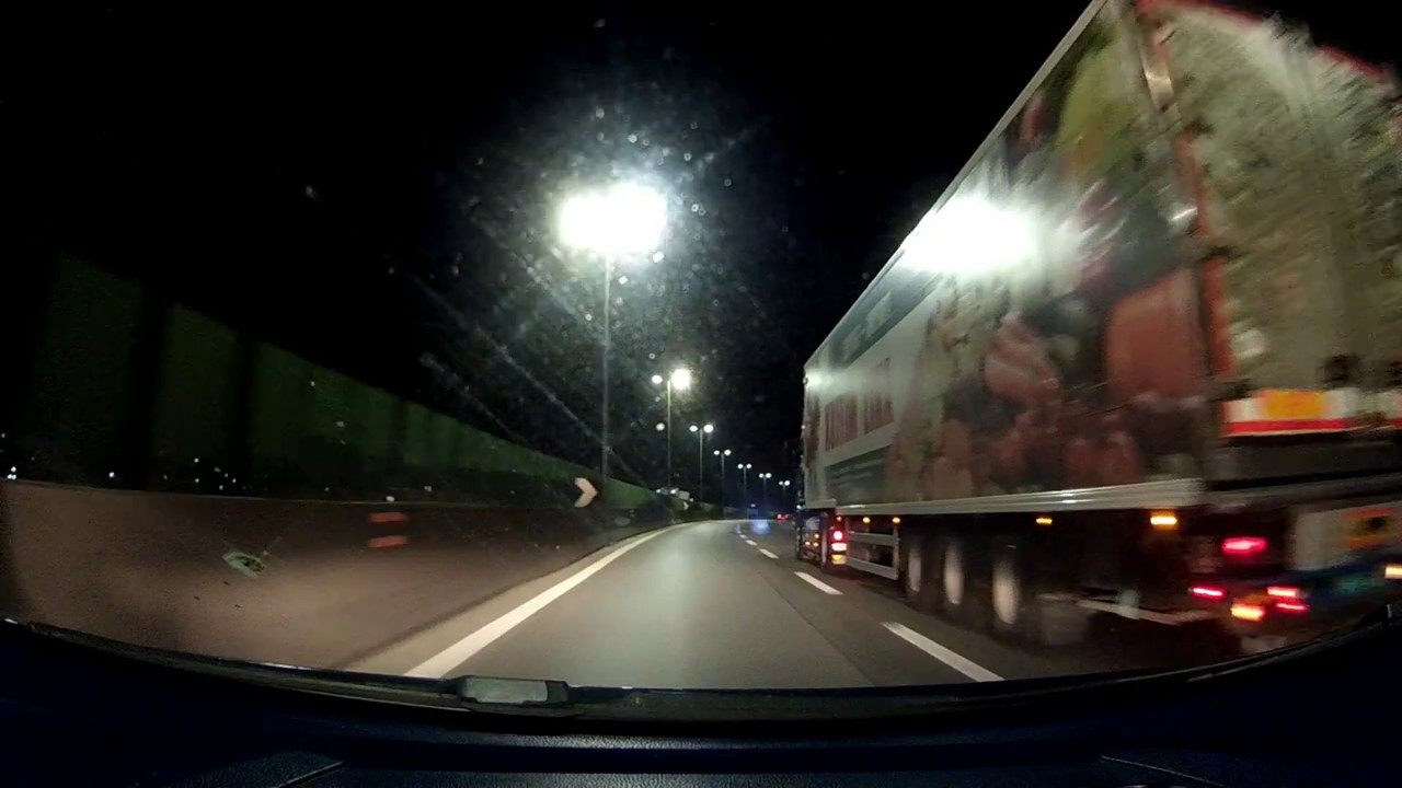 Night Driving in Albania: Durrës-Tiranë (Airport)