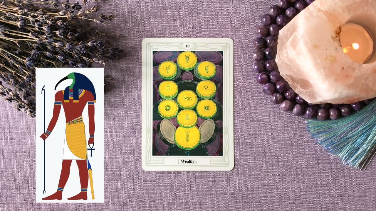 Ten of Disks - Thoth Tarot Meanings