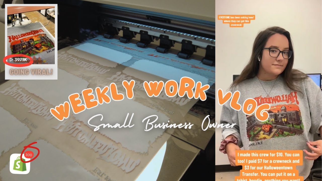 My Small Business Gained 750K+ Views on TikTok In One Week // BTS Vlog of Going Viral