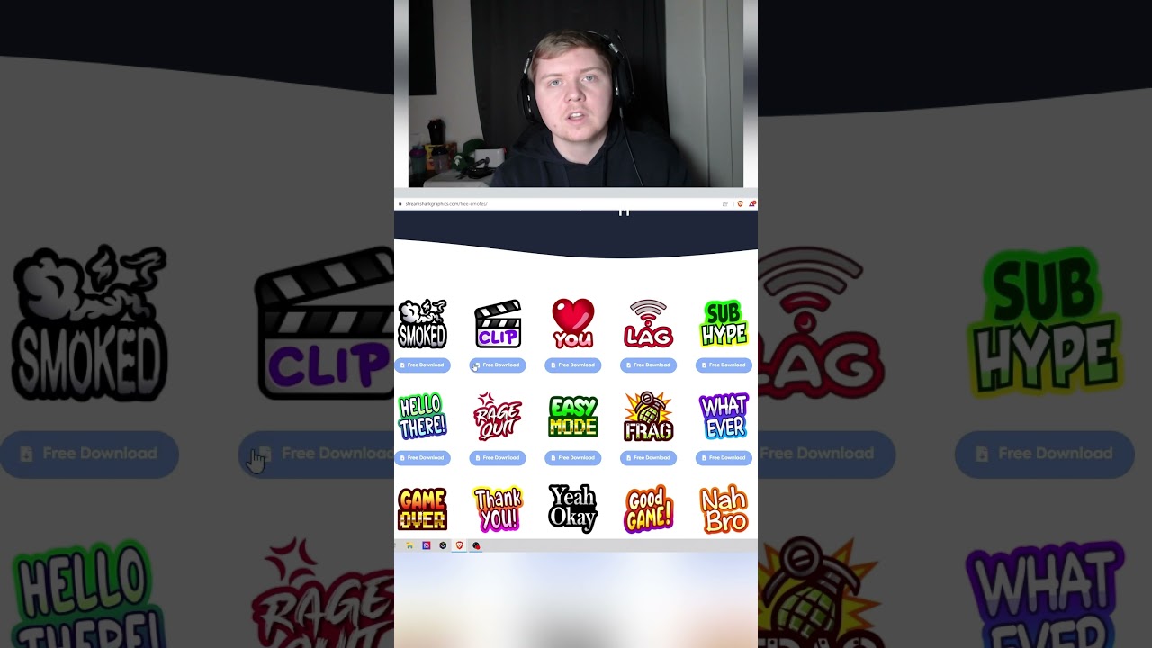 How to get FREE TWITCH EMOTES!