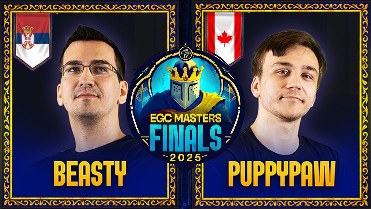 Überrannt - Beasty vs Puppypaw - Gruppe B - EGC Masters Finals 2025 - Age of Empires 4