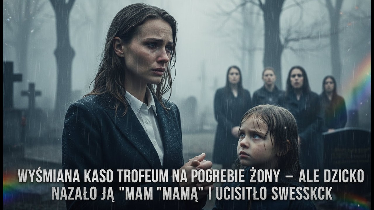 Wyśmiana jako trofeum na pogrzebie żony – ale dziecko nazwało ją 