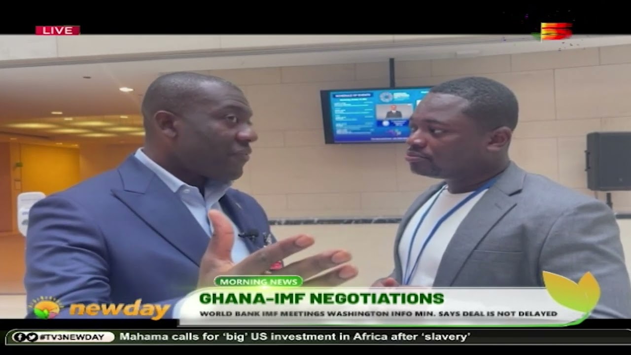 Ghana IMF Negotiations: Information Minister says deal is not delayed