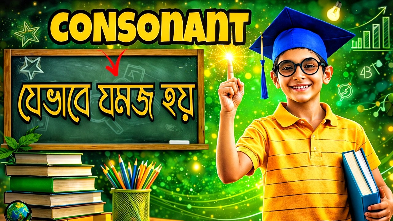 Consonant যেভাবে যমজ হয়! CVC Rule & Consonant Doubling