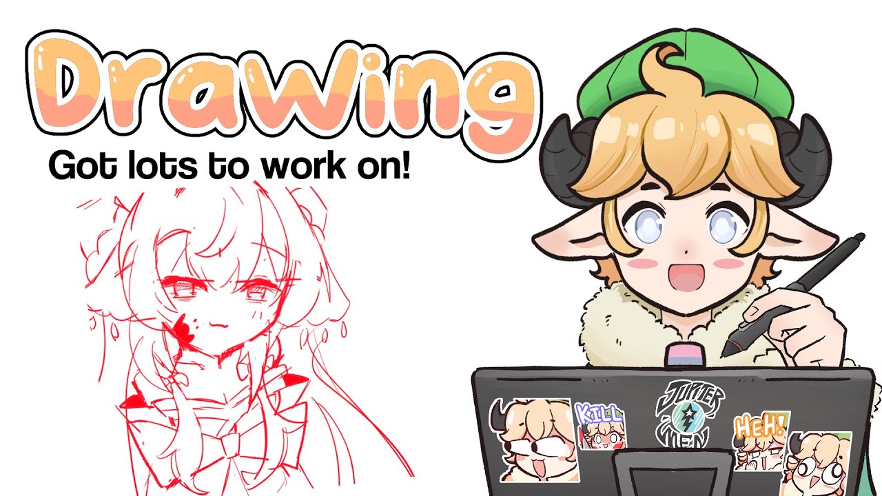 【Drawing】Got to enter focus mode! Don't distract me!