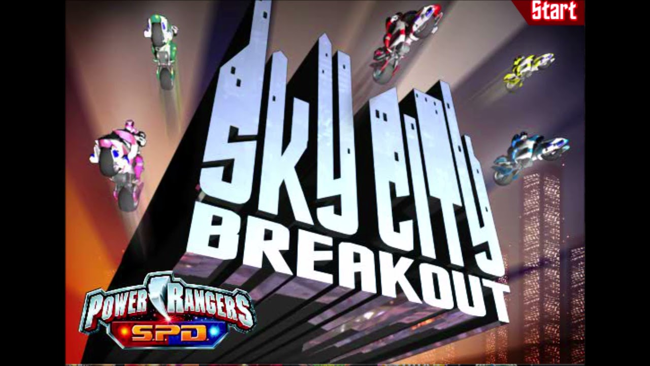 power rangers SPD sky city breakout OST main theme