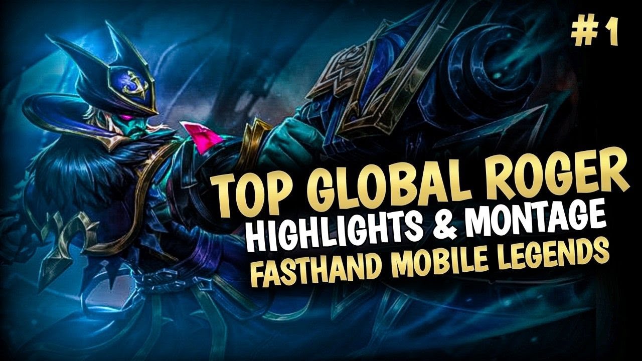 TOP GLOBAL ROGER GAMEPLAY | BUILD AND ROTATION | MOBILE LEGENDS 2021