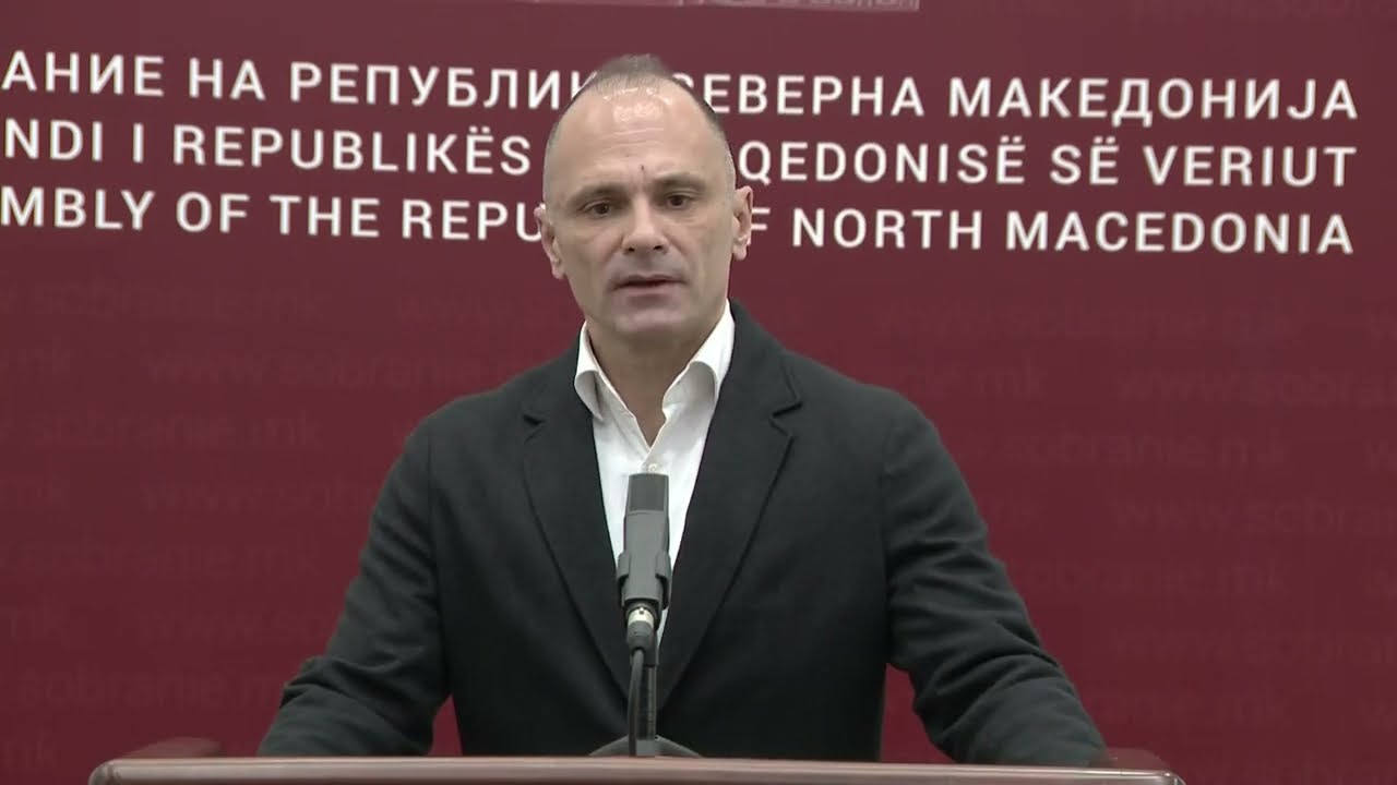 Одговори на новинарски прашања, претседател на СДСМ, Венко Филипче