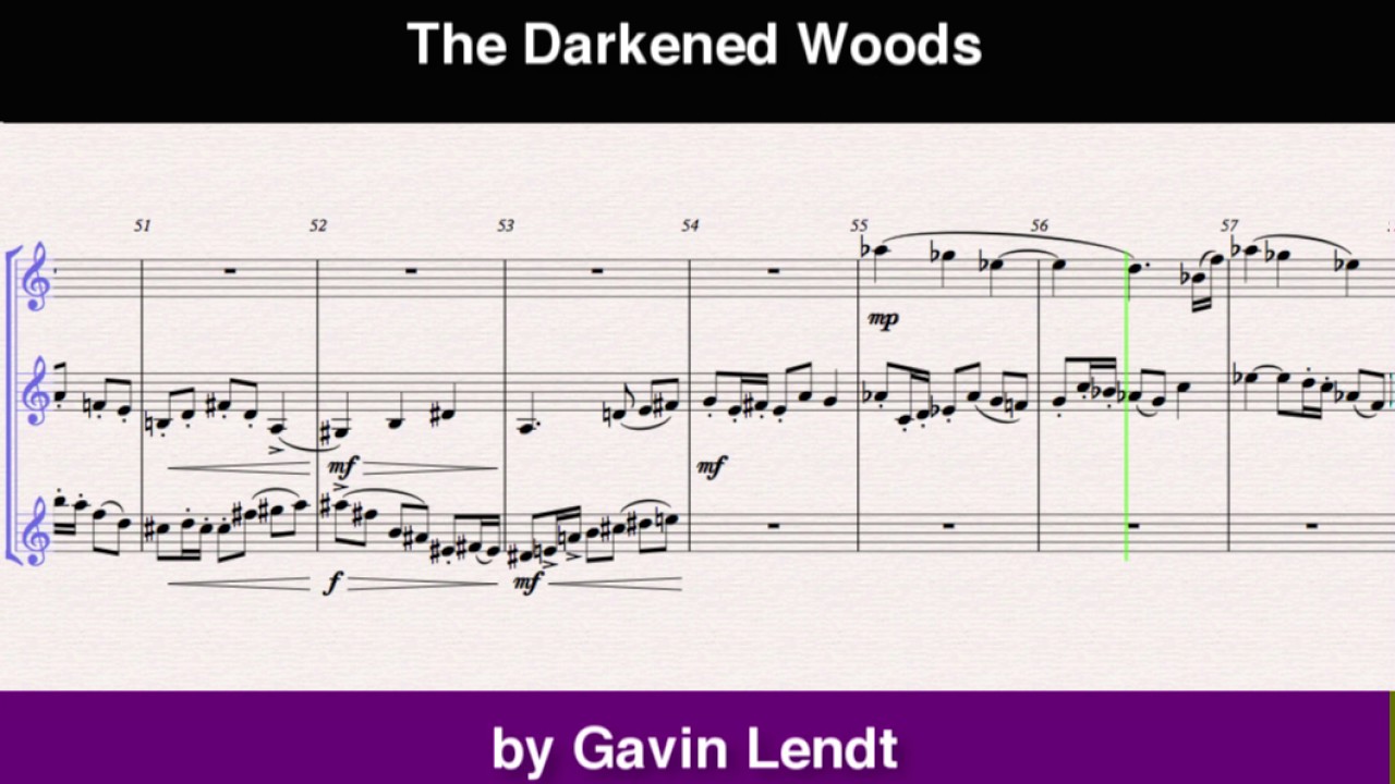 Woodwind Trio - The Darkened Woods