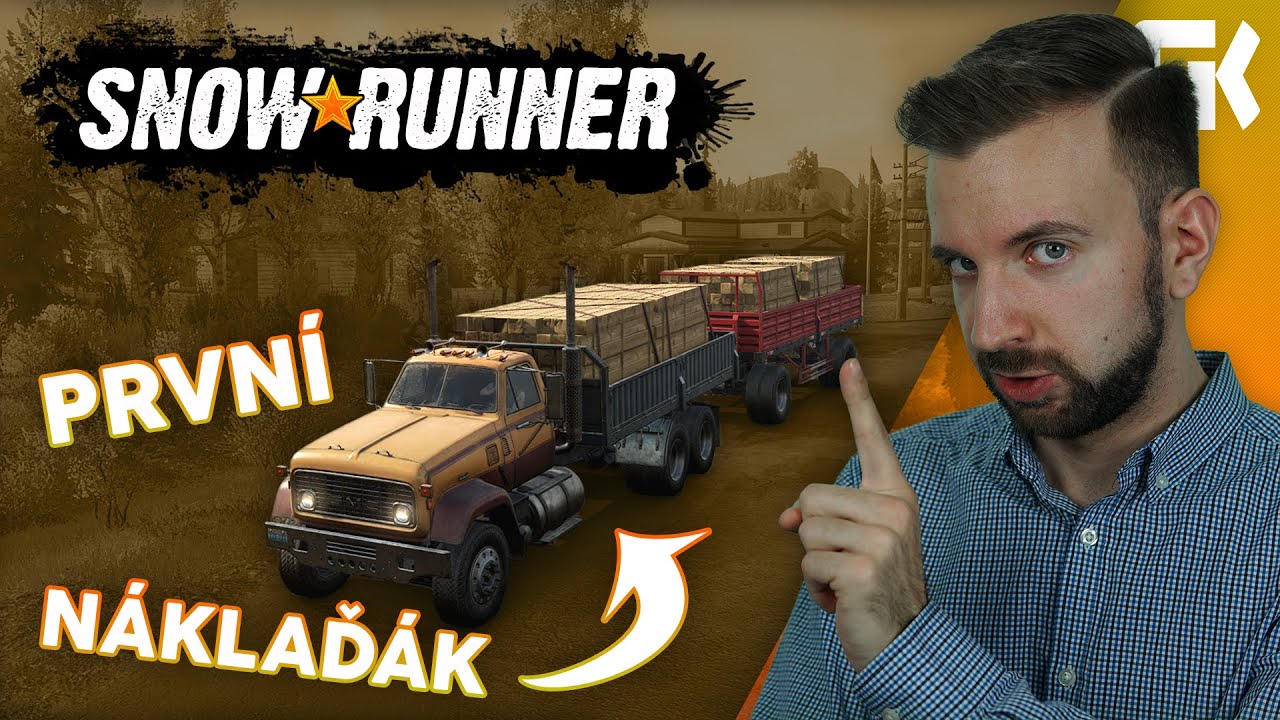 PRVNÍ NÁKLAĎÁK | SnowRunner #01