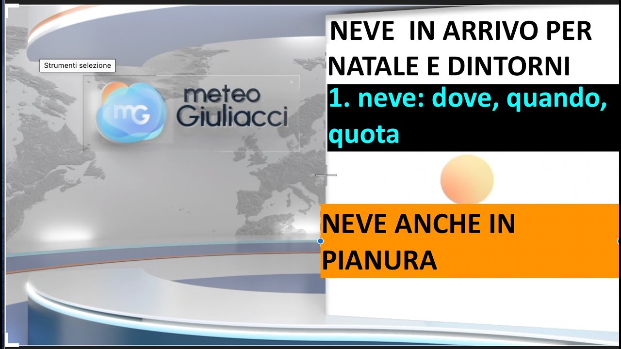 METEO PER NATALE: ARRIVA LA MAGIA DELLA NEVE