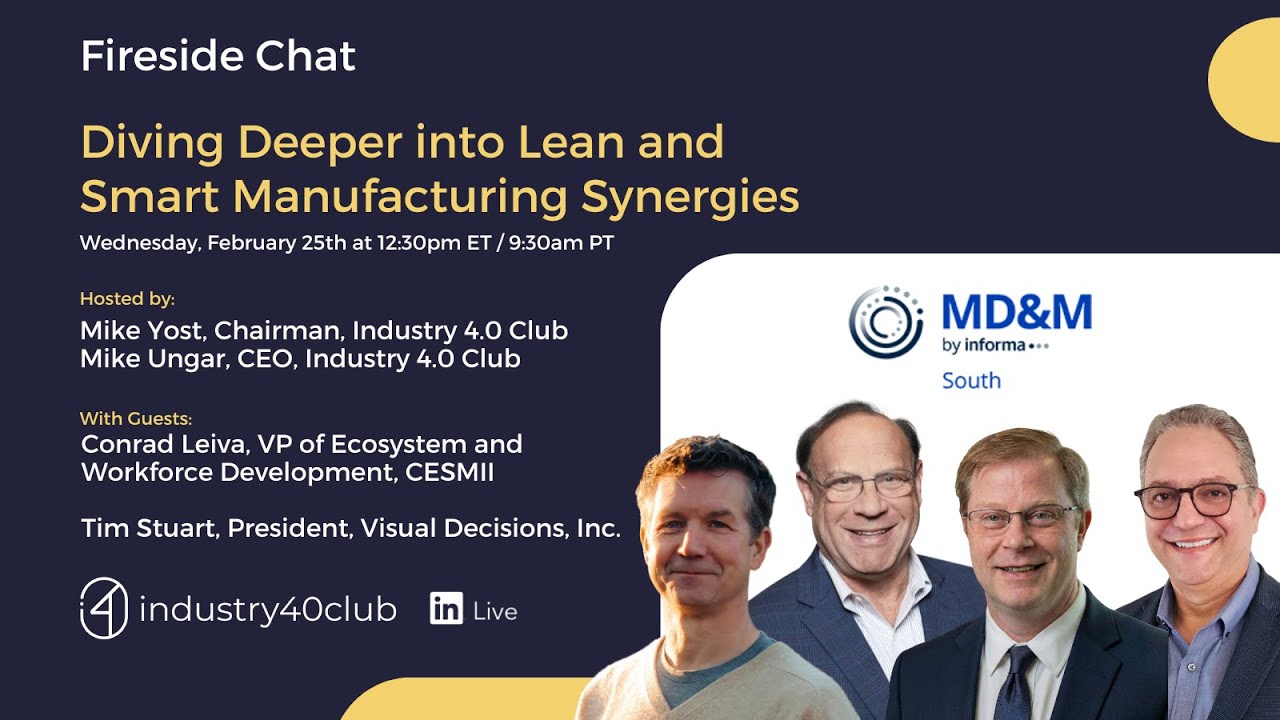 Diving Deeper into Lean and Smart Manufacturing Synergies