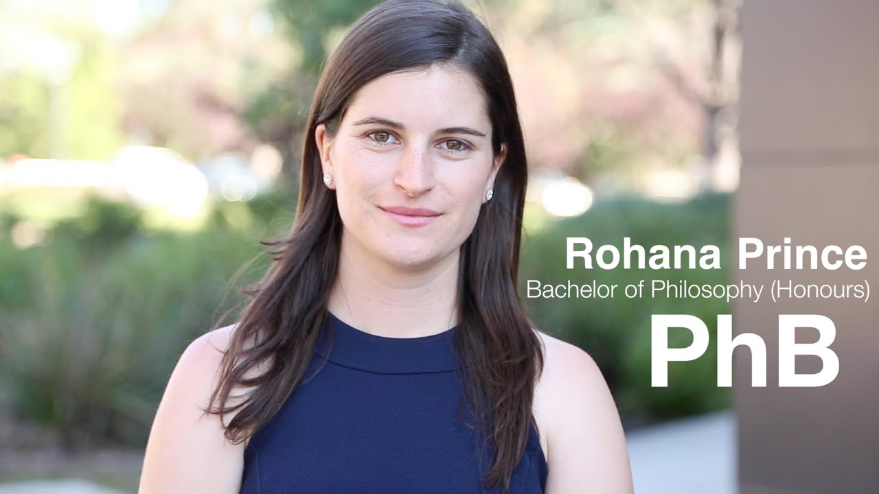 Bachelor of Philosophy (Honours) graduate - Rohana Prince